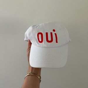 Clare V Oui Baseball Hat